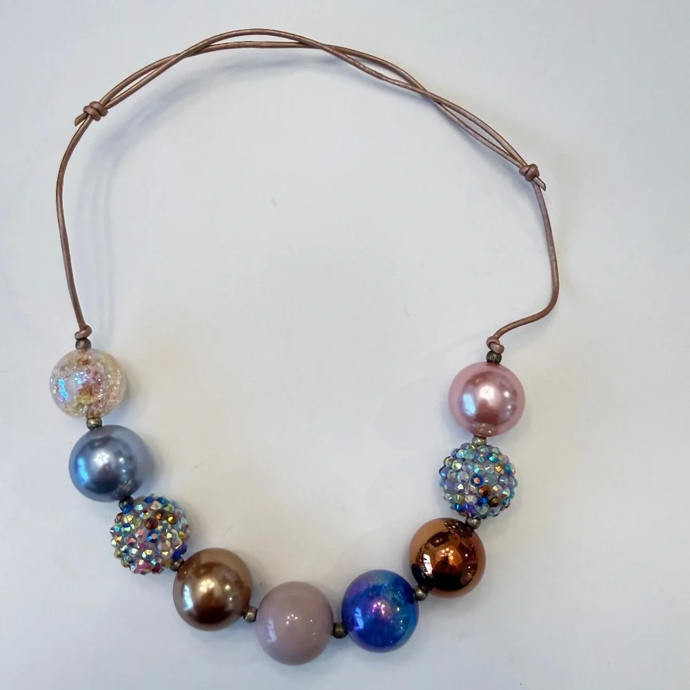 Aubrey's Bead Closet Adjustable Necklace 0-5Y